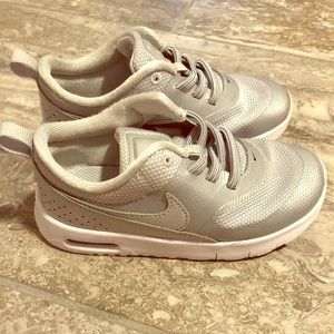 Silver Nike Shoes, Toddler girl